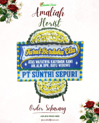 Papan Bunga Duka di Munggangsari