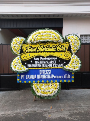 Papan Bunga Duka di Munggangsari