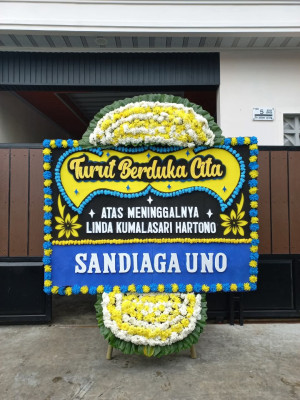Papan Bunga Duka di Munggangsari